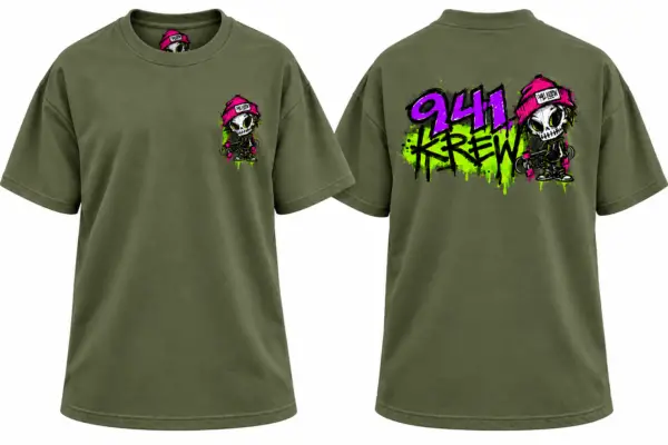 941 KREW Tshirt - Lil Ripper - Olive