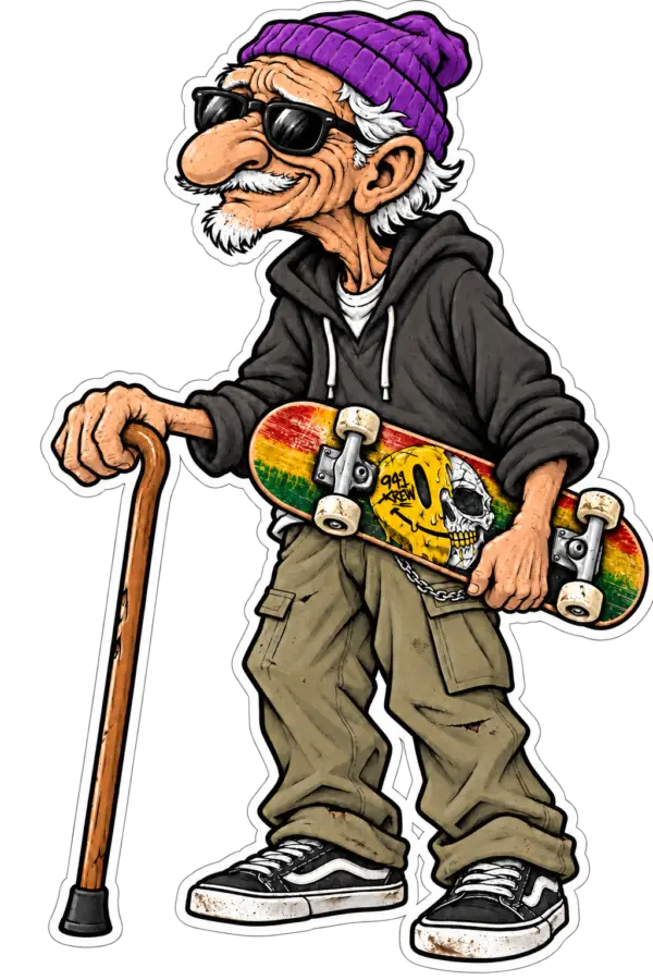 941 KREW STICKER - Skater-4-Life